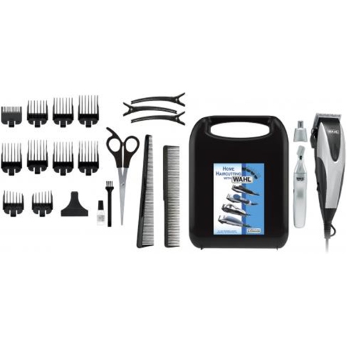 WAHL - Set of 23 Pieces, Hair Trimmers, Nose and Ears, White