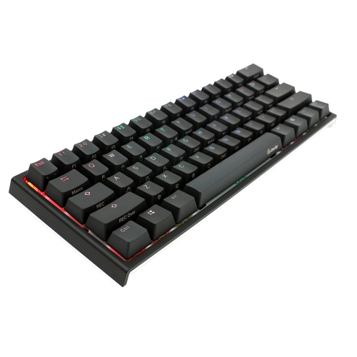 Ducky ONE 2 - Black - Mini Mechanical RGB Keyboard - MX Red Switch 