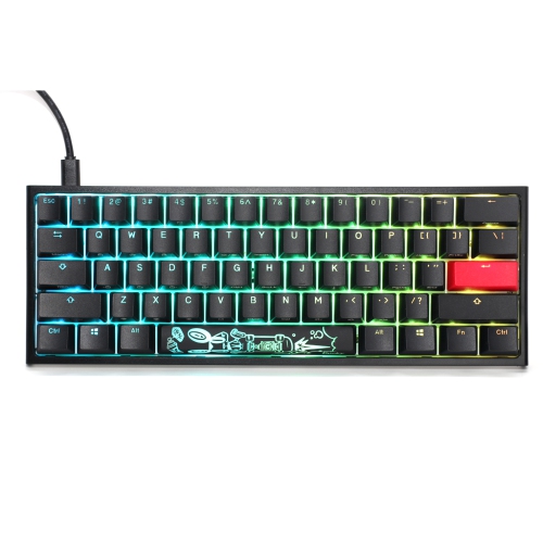 Ducky One 2 Mini Black Rgb Cherry Mx Silent Red Switch Version 2 Year Of The Rat Spacebar Best Buy Canada