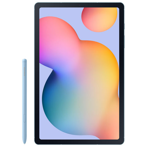 Samsung Galaxy Tab S6 Lite 10.4" 64GB Android Tablet with Exynos 9611 8-Core Processor - Angora Blue