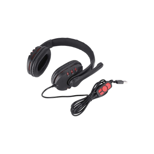Ovleng Q7 USB Gaming Headset with Microphone - Super Bass! Micro SD card support