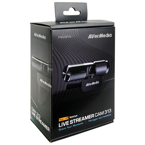 AVerMedia Live Streamer CAM 313 1080p HD Webcam (PW313) | Best Buy 