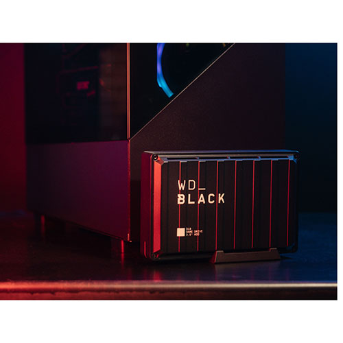 Disque dur externe de jeu portatif USB 3.2 WD_Black D10 de 12 To pour Xbox