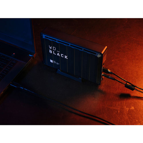 Disque dur externe de jeu portatif USB 3.2 WD_Black D10 de 12 To pour Xbox