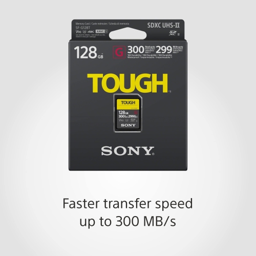 Sony 128GB SF-G Tough Series SD Card #