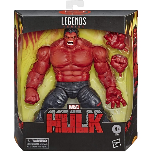 red hulk toy