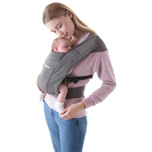 Ergobaby Embrace Three Position Baby Carrier - Solid Grey