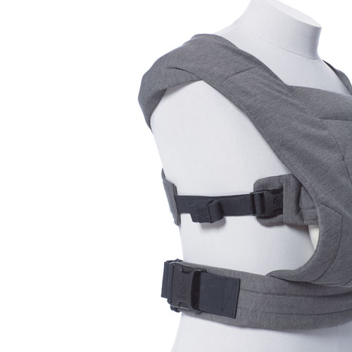 Porte-bébé à trois positions Embrace d'Ergobaby - Gris uni