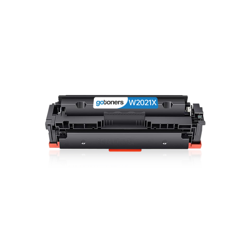 [With Chip] Gotoners™ Generic Packaged HP 414X W2021X Compatible High Yield 414A W2021A Cyan Laser Toner Cartridge