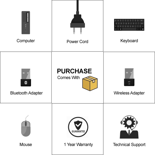 HP EliteDesk 800 G1 Small Form Factor Desktop - Intel Core i5-4590, 12GB Memory, 1TB SSD, Win 10 Pro (EN/FR), DVD by HP - Refurbished condition - Image 7