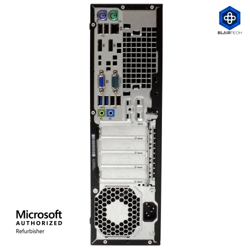 Refurbished - HP ProDesk 600 G1 SFF, Intel Quad Core i5 4590 up to 3.7GHz, 12G DDR3, 512G SSD, WiFi, BT 4.0, Win10P64 (EN/FR/ES)