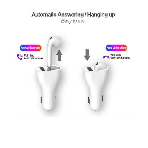 WIBE BTCAR01 BT EARBUD & CAR CHARGER