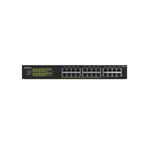 Netgear 24-Port Gigabit PoE+ Compliant Unmanaged Switch -