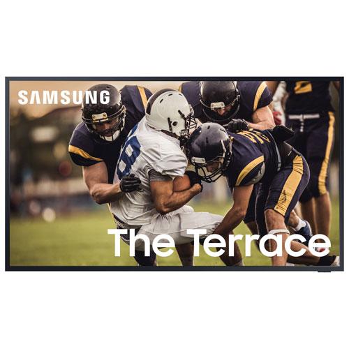 Samsung The Terrace 65" 4K UHD HDR QLED Tizen Outdoor Smart TV - Titan Black