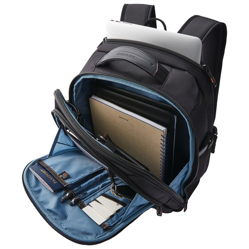 Samsonite Pro Slim 15.6" Laptop Commuter Backpack - Shaded Grey/Black