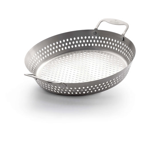 Image 1 of 3.. Napoleon Grilling Wok - Stainless Steel