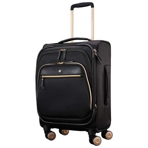 Samsonite Mobile Solution 16 Soft Side 4-Wheeled Expandable Carry-On  Luggage - Black | Best Buy Canada