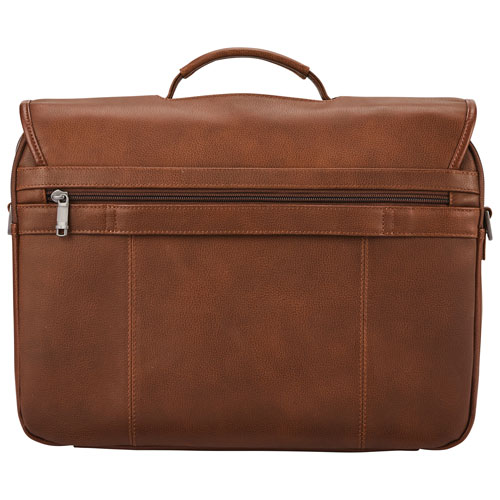 Samsonite Classic Leather 15.6" Laptop Messenger Bag - Cognac