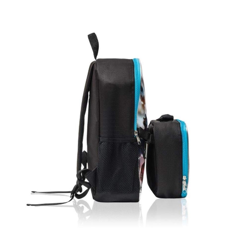 Marvel Avengers 15 inch Shoulder School Backpacking Backpack with Lunch Bag for Kids