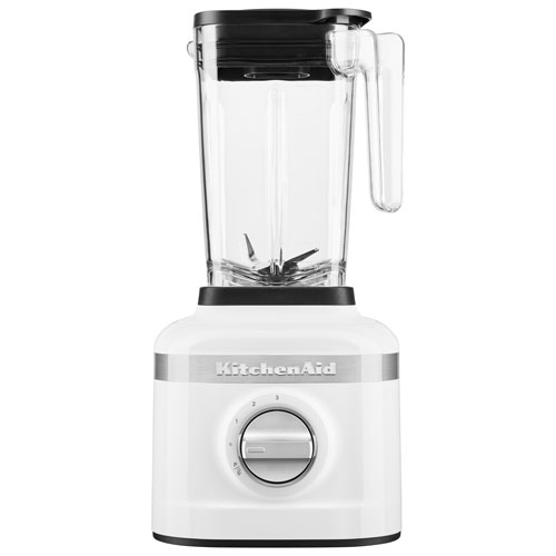 KitchenAid K150 1.42L 650-Watt Blender with 2 16oz Personal Blending Jars - White