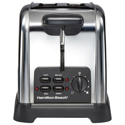 Hamilton beach classic 2024 chrome 2 slice toaster