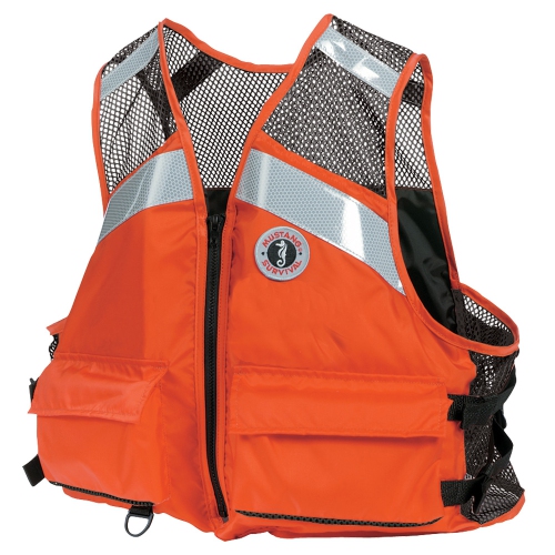 MUSTANG SURVIVAL  Mustang Industrial Mesh Vest - 4Xl/5Xl In Multicolor