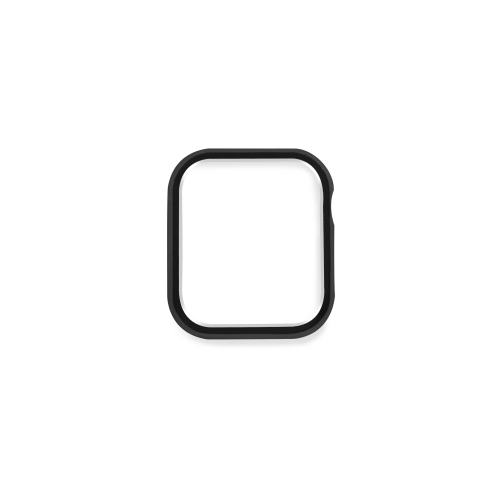 Adreama Cadre de Montre de Protection en Aluminium 44 mm pour Apple Watch - Noir