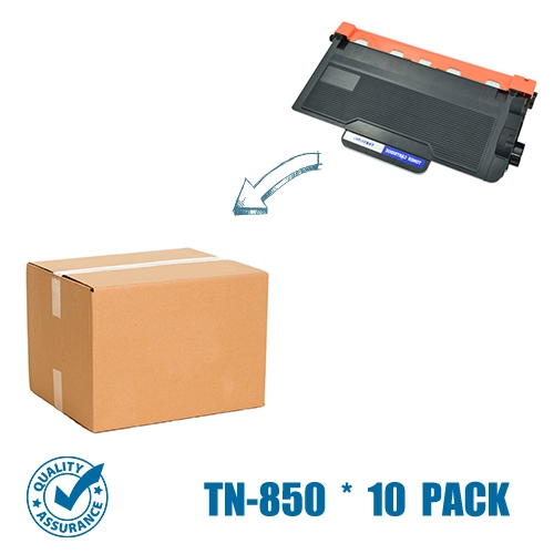 Printer Pro™ 10 Pack Brother TN850/TN-850/850 Black Toner Cartridge-Brother Printer MFC-L5700DW MFC-L5850DW MFC-L5900DW