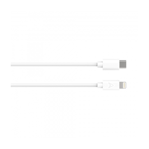 AXESSORIZE  Procharge USB-C to Lightning 4Ft Cable In White