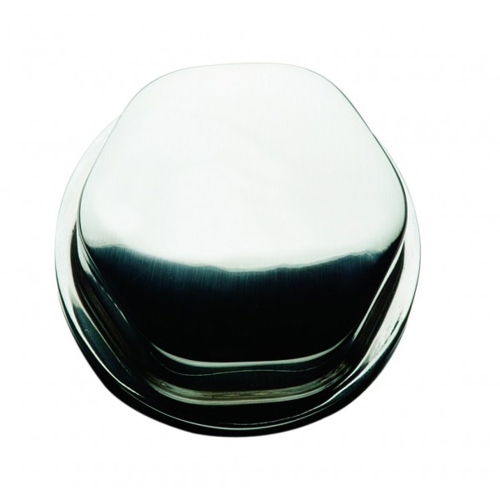 SCHMITT & ONGARO   Faux Center Nut - Chrome/plastic - 1/2"& 3/4" Base - for Cast Steering Wheels