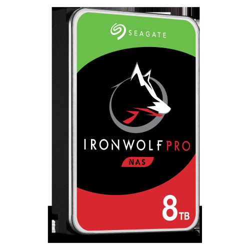 Seagate IronWolf Pro ST8000NE001 8 TB Hard Drive - 3.5" Internal - SATA