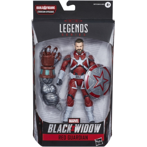 Marvel Legends Black Widow 6 Inch Action Figure BAF Crimson Dynamo - Red Guardian