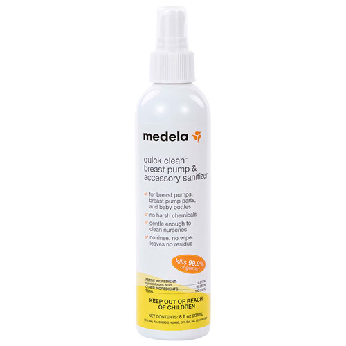 Medela Breast Pump & Accessory Sanitizer Spray - 8 oz