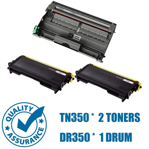 Printer Pro™ 2 Toners & Drum Brother TN350 & DR350-Brother Printer DCP-7020/HL-2030/2070/7220/MFC-7420/7820