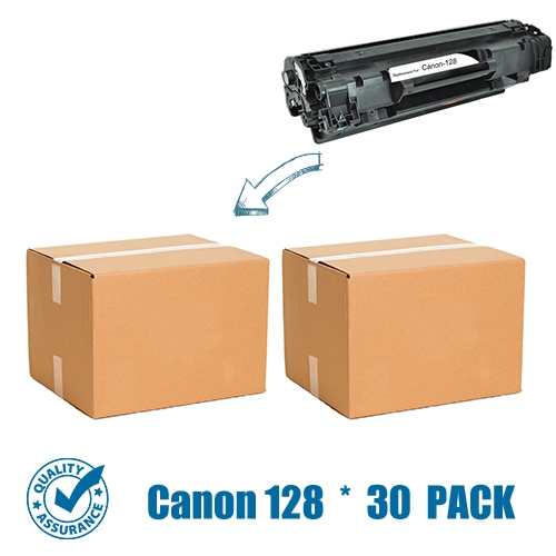 Printer Pro™ 30 Pack Canon 128/Canon-128/128 Black Toner Cartridge -Canon Printer MF4400/4450/4412/4420/4550/4570