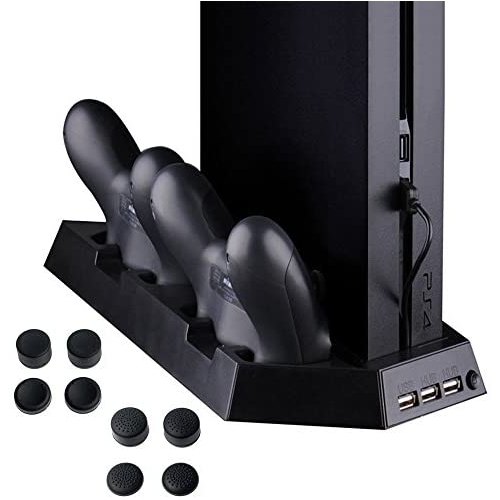 ps4 vertical stand with cooling fan