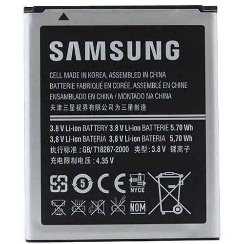 CABLESHARK for Samsung Compatible EB425161LU Battery for Samsung Compatible Galaxy Ace 2 - Non-Retail Packaging - Black