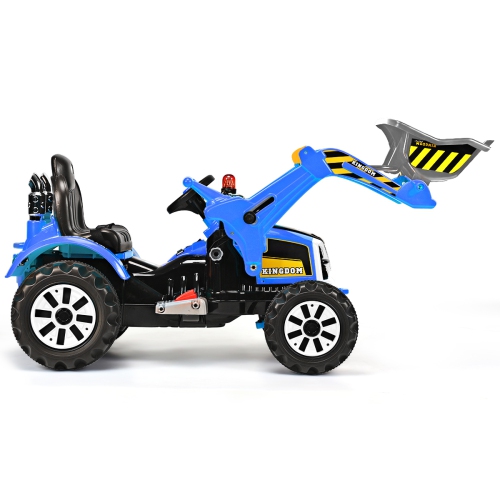 Costway Kids Ride On Excavator Truck 12V Battery Powered Front Loader Digger