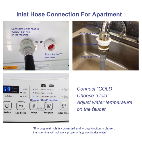 Panda1.70 cu.ft Compact Washer, High-End Fully Automatic Portable Washing Machine, 11 lbs Capacity, Folding Window, White