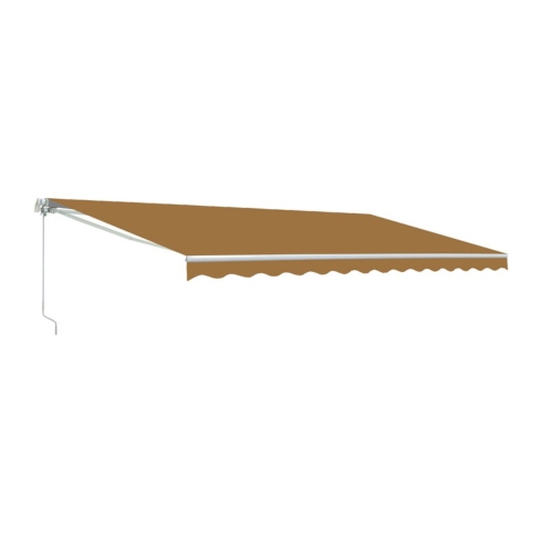 ALEKO AW10X8SAND31 Retractable Home Patio Canopy Awning 10 x 8 Feet Sand