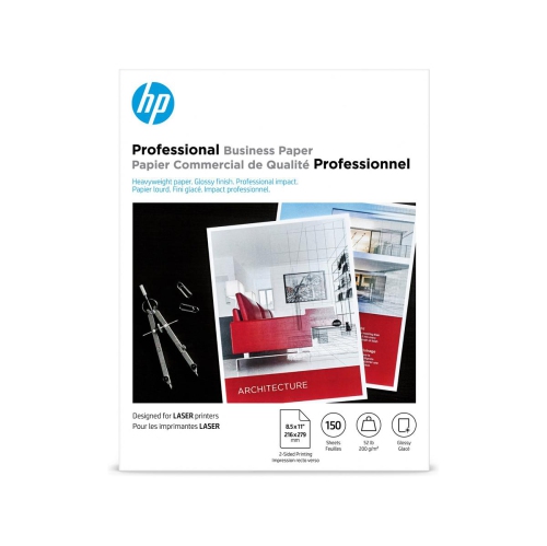 HP INC. 150-Sheet 8.5" x 11" Glossy Business Paper