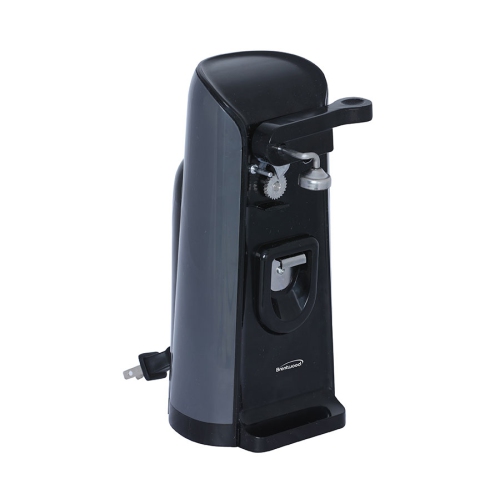 Brentwood Tall Electric Can Opener with Knife Sharpener & Bottle Opener