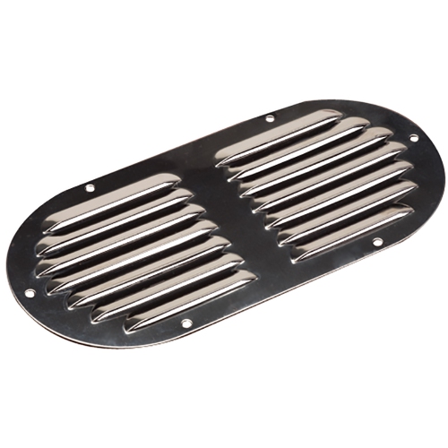 SEA-DOG  Stainless Steel Louvered Vent - Oval - 9-1/8" X 4-5/8"