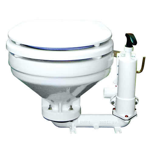 GROCO  Hf Series Hand Operated Marine Toilet