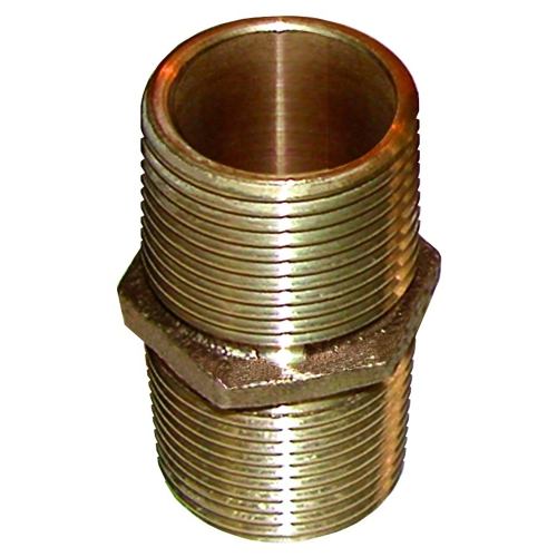 GROCO  Bronze Pipe Nipple - 3/4" Npt