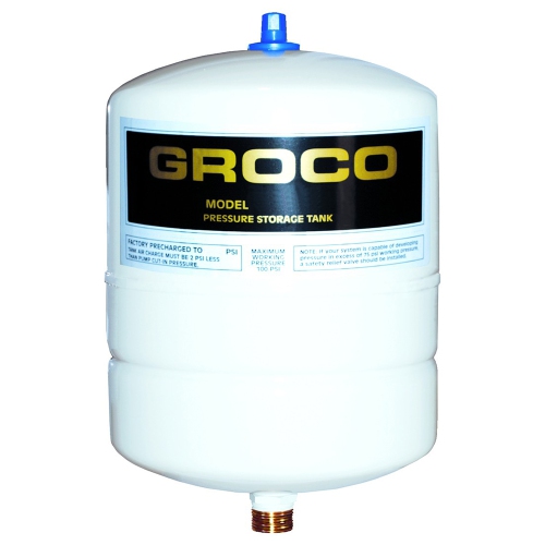 GROCO  Pressure Storage Tank - 0.5 Gallon Drawdown