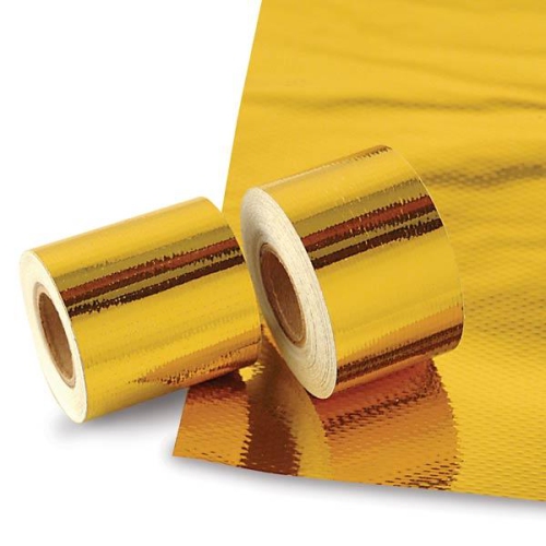 Design Engineering Reflect-A-Gold - Heat Reflective Tape - 24 Inch X 24 Inch Sheet