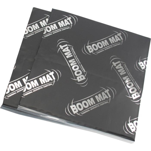 Design Engineering Boom Mat Damping Material - 12 Inch X 12-1/2 Inch - 2.1 Sq Ft - 2 Sheets