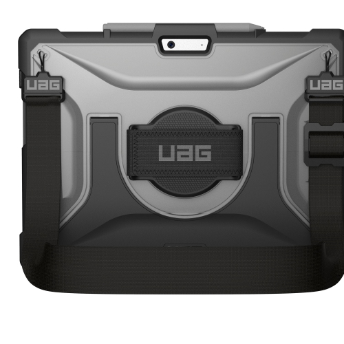UAG Plasma Fitted Soft Shell Case for Surface Pro X - Clear/Black