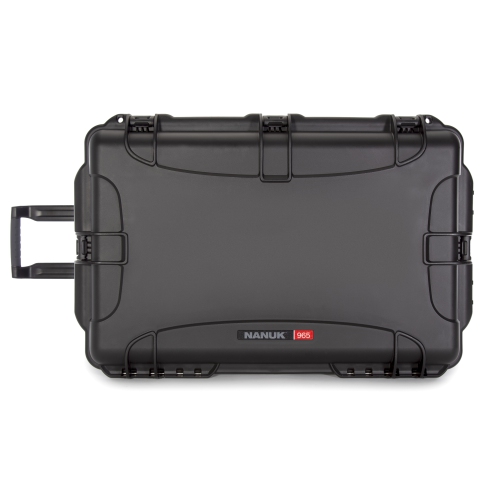 Nanuk 965 Waterproof Hard Case with Wheels and Foam Insert - Black
